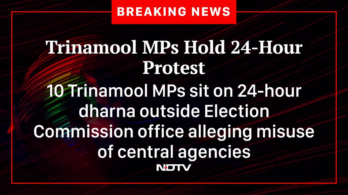 ndtv's tweet image. #Trinamool #ElectionCommission #TMC