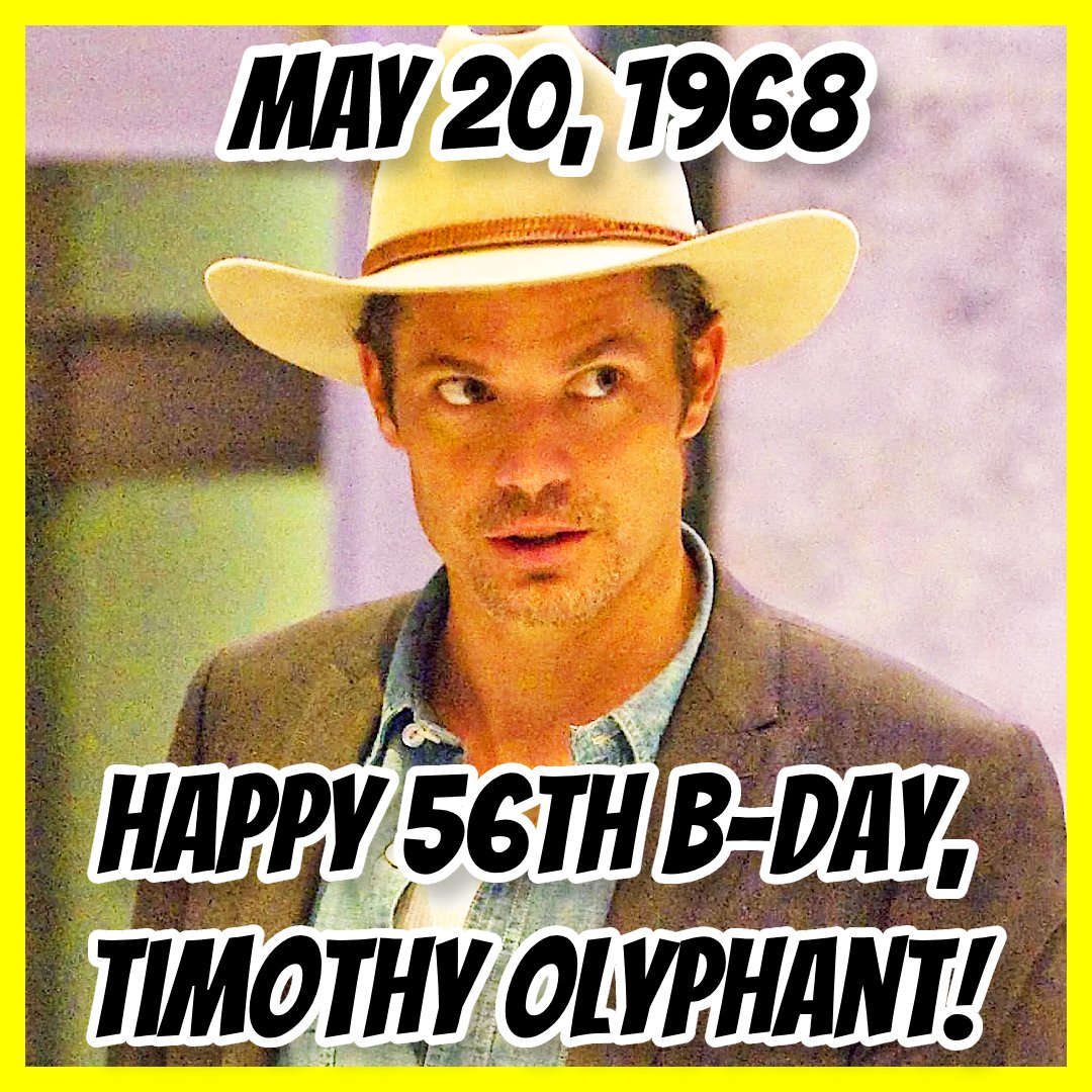 Happy 56th #Birthday, Timothy Olyphant!!! What's YOUR #favorite #TimothyOlyphant Movie or T.V. Show??!! #BDay #Movie #LiveFreeOrDieHard #SantaClaritaDiet #Deadwood #Justified