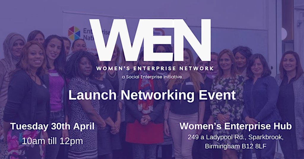 Join us at the Women's Enterprise and Community Hub for a morning of connection and empowerment. Whether you're a seasoned entrepreneur or just starting out, this event is for you! Don't miss out on this exciting launch event. bit.ly/4aIgvJ0 #networking #birmingham