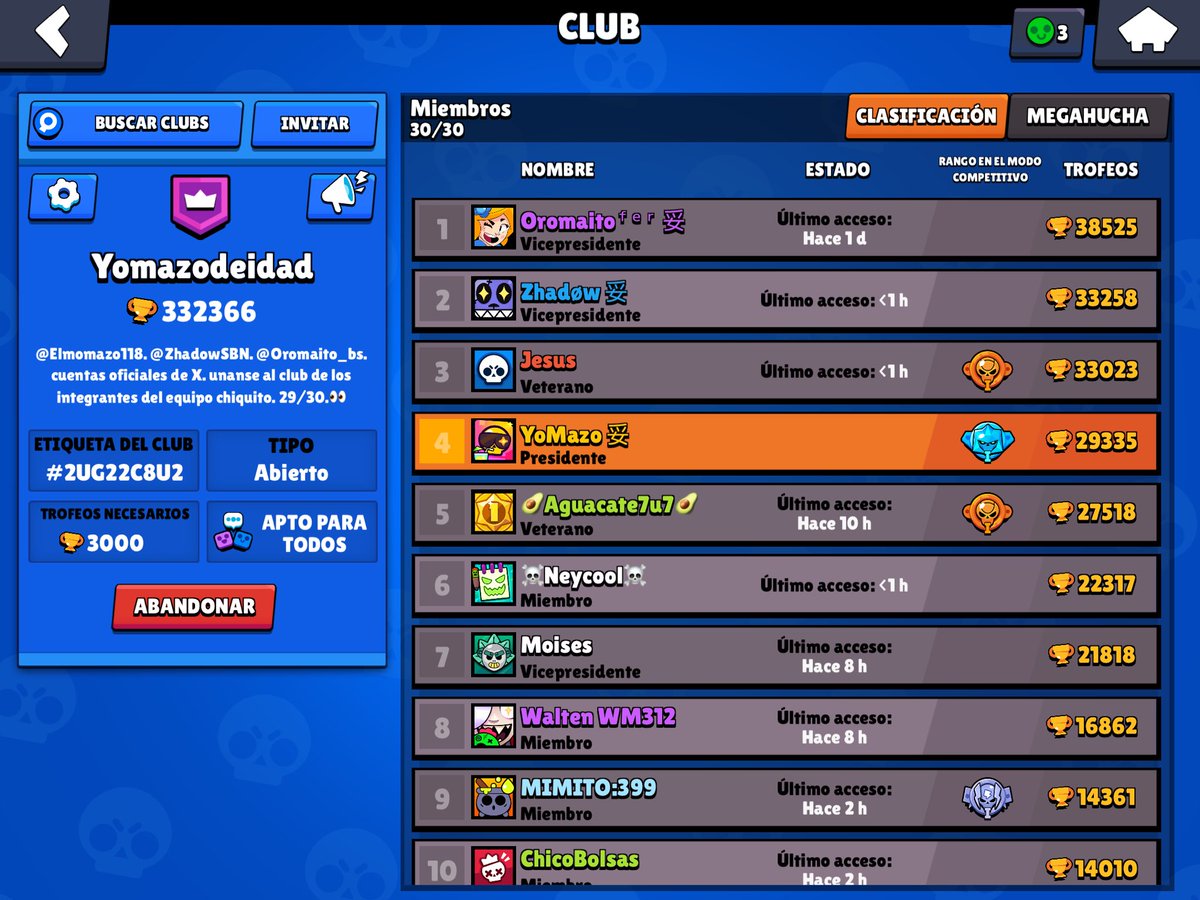 Poco a poco mi club, o mejor dicho mi familia, va creciendo.💜