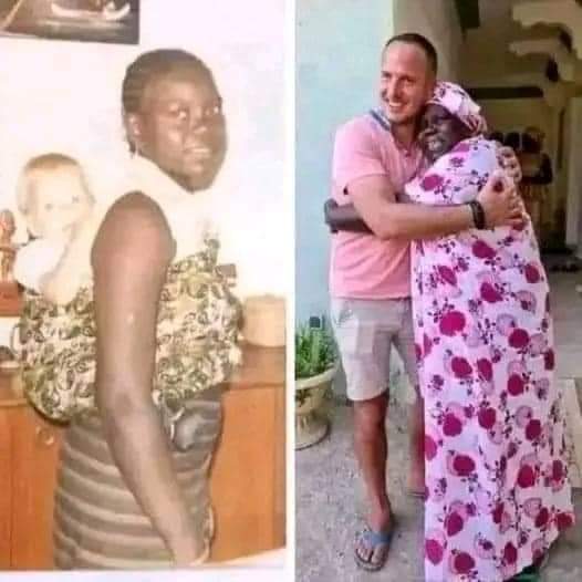 This man went back to look for the nanny that took care of him 38 years ago. The French man was able to meet her and gave her 10 million Francs and placed her on monthly salary . What a lovely and amazing world ❤️
Credits goes to the respective author
#MotivationalStories