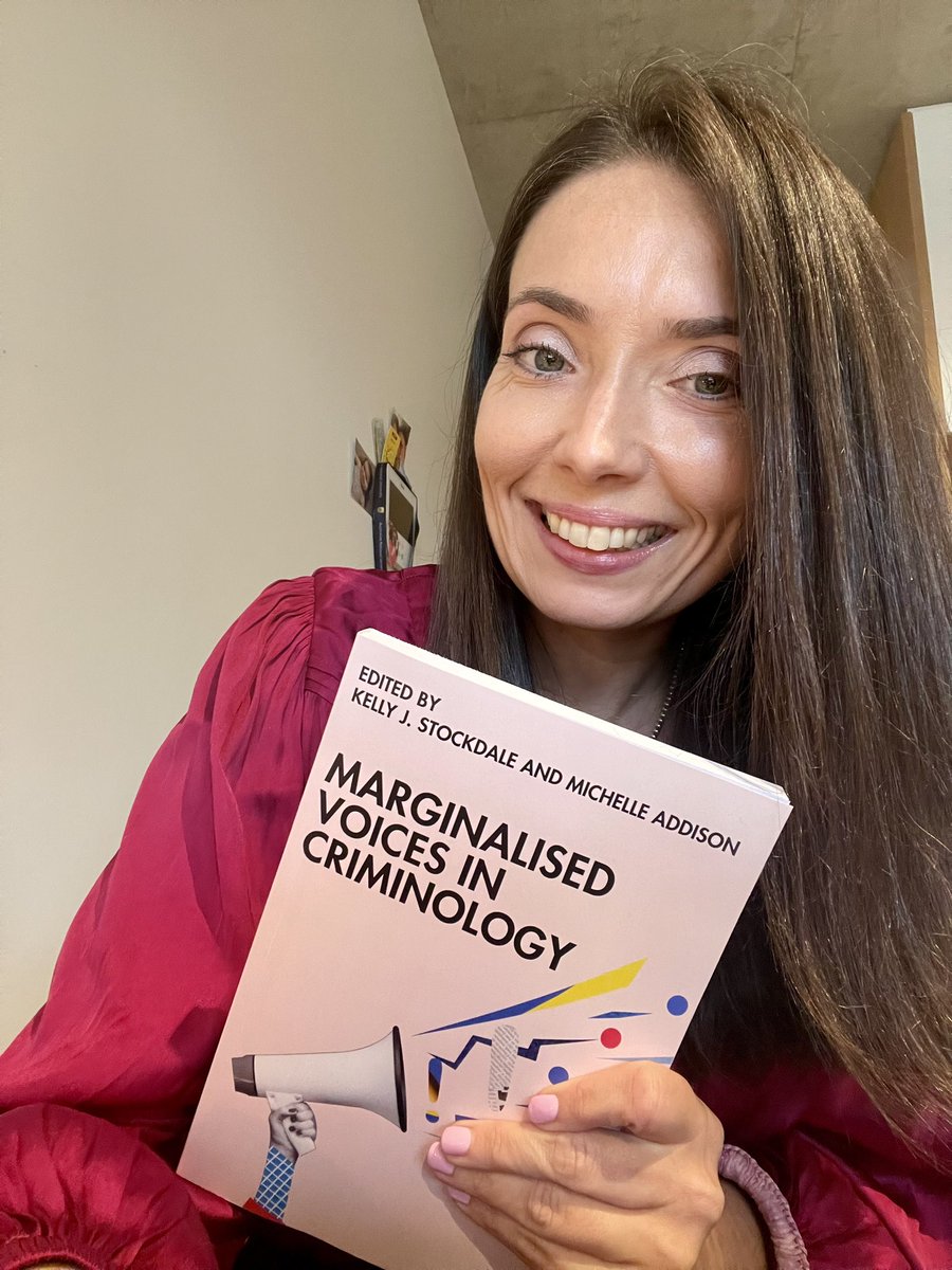 ‘Marginalised Voices in Criminology’ finally made it to Australia 🇦🇺 Thanks again to the wonderful editors Dr @KellyJStockdale and Dr @shelly_addison.