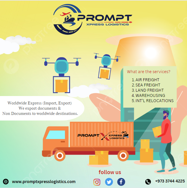 PROMPT XPRESS LOGISTICS (@promptbahrain) on Twitter photo 