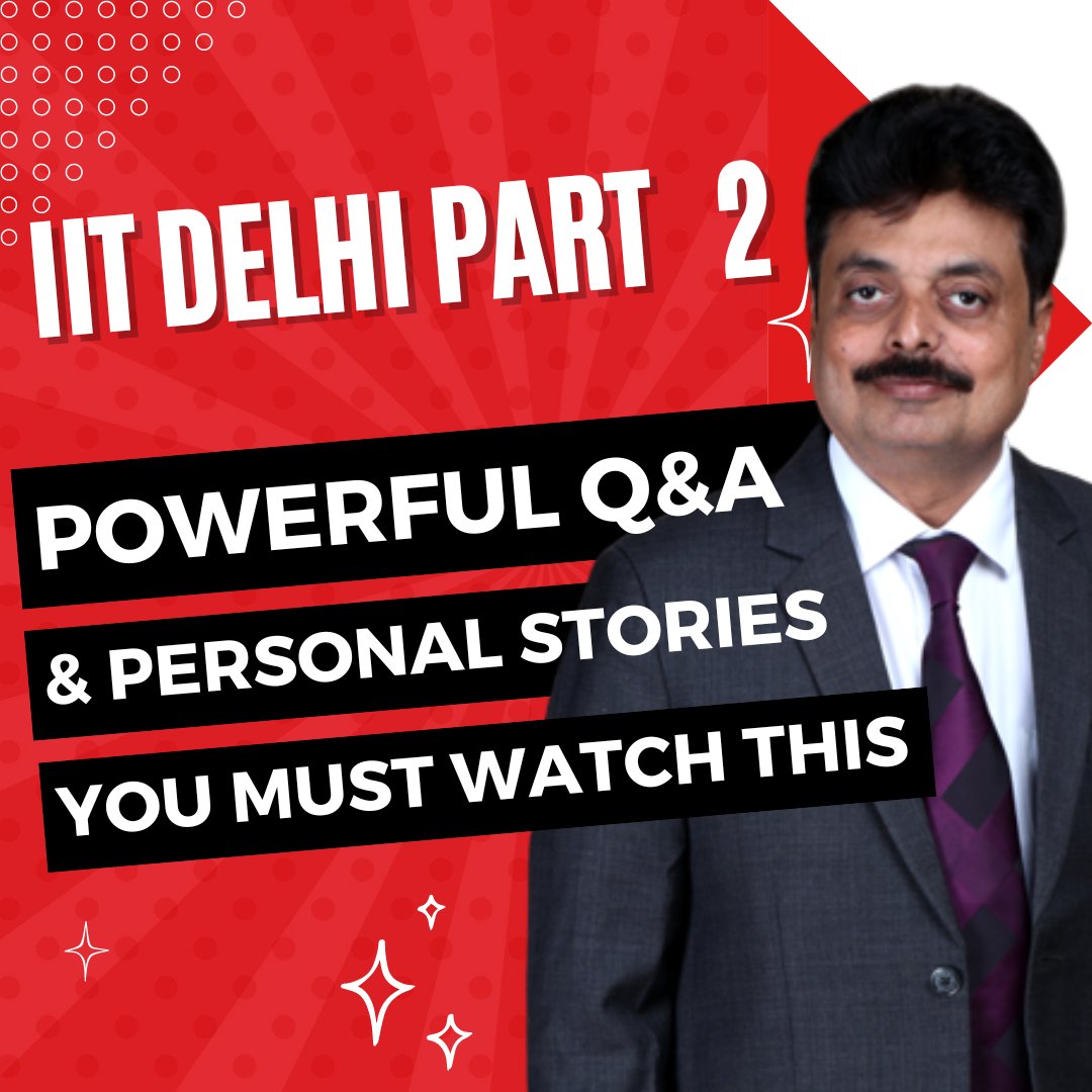 Part 2 of our IIT-Delhi trading seminar is out! Dive into the wisdom of markets with powerful Q&As and trading stories. 📺 Watch the impact unfold: youtu.be/oLxi9ijI6pU #TradingSeries #GlobalTraderTV #GIFTNIFTY #StockToWatch