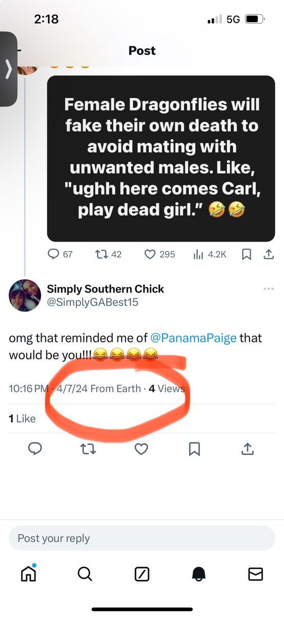 PanamaPaige's tweet photo. @SimplyGABest15 @Carissa1177 Or tell him about my “14 kids back home” 😂 

Girl you’re from Earth?! Me too! https://t.co/oYuBRZMvUM