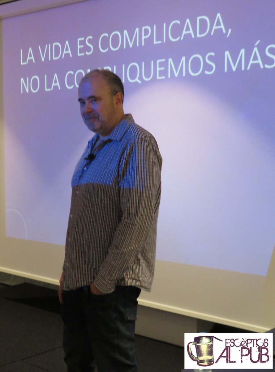 El sábado 24-3-2024 se celebró el 94º Eeep-BCN, La extraña complejidad del universo, con Juan Pablo Fuentes. Asistieron 30 personas, y luego fuimos a cenar 4 escépticos.

El vídeo de la charla completa ya puede verse en 
youtube.com/user/Esceptics