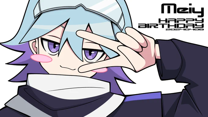 #M絵iyお誕生日おめでとうございます꜀(^. .^꜀  )꜆੭ 