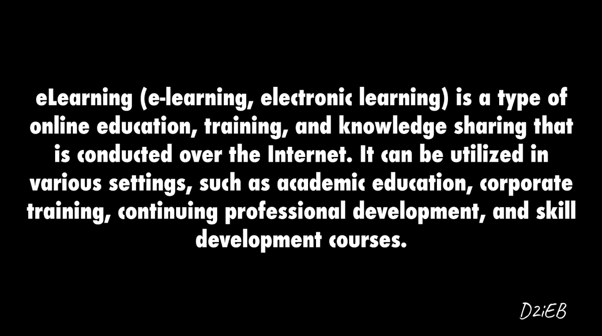 DatainEbusines1's tweet photo. Dive into the world of eLearning with D2iEB! ๐ Our engaging content simplifies complex concepts and enhances your learning experience. Join us on this educational journey and unlock your full potential! #eLearning #Education #D2iEB #OnlineLearning #EdTech ๐๐ป https://t.co/oTdjM5xpM2