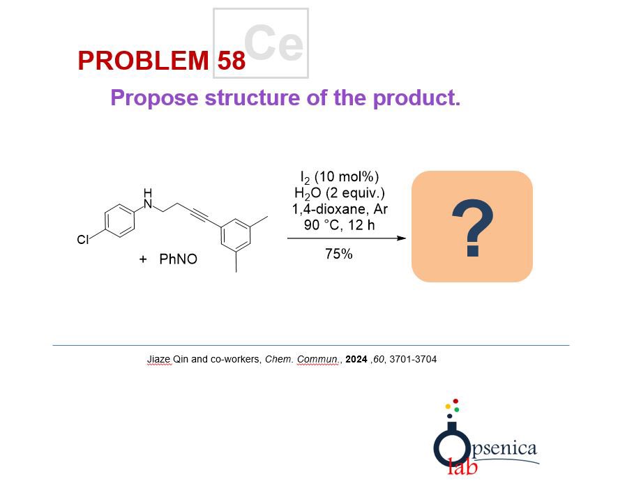 New problem is here 📚

#chemistry #organicchemistry #heterocycles #mechanismmonday