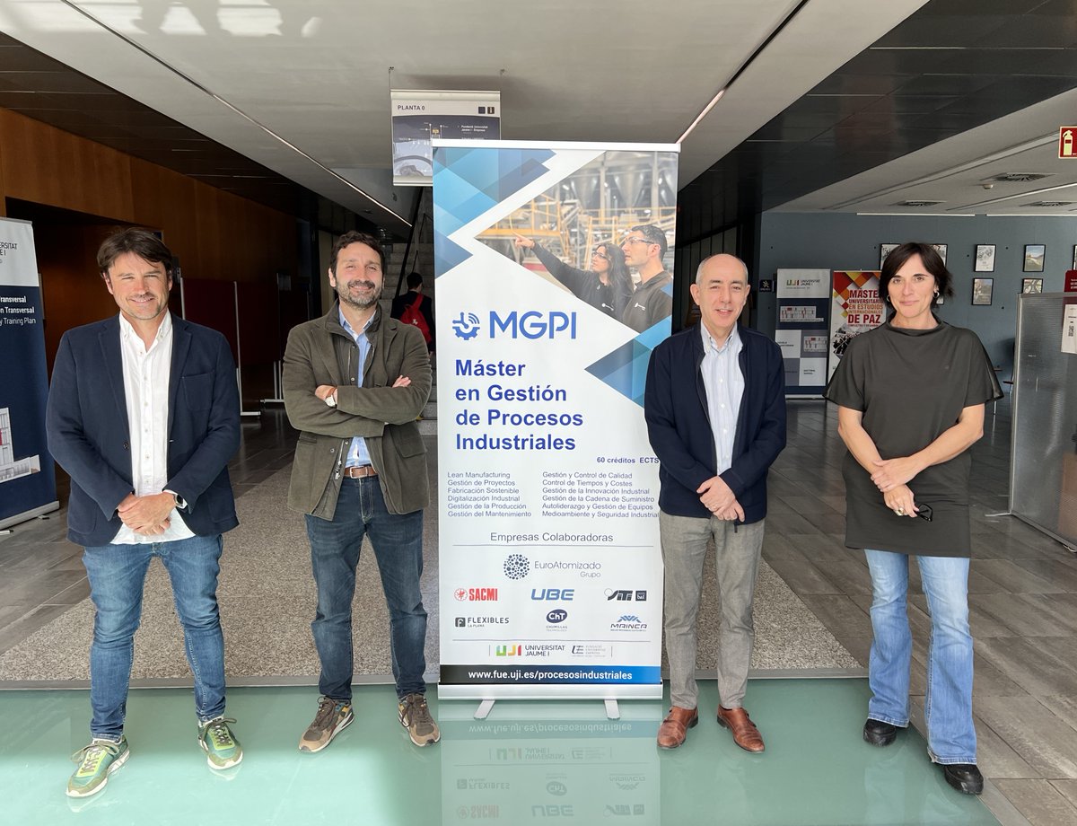 fue_uji's tweet photo. #PostgradosPropios UJI
Máster Gestión de Procesos Industriales
Estuvimos con Flexibles La Plana y Disumtec, empresas colaboradoras de este postgrado.
Flexibles La Plana, con 35 años de experiencia, líderes en fabricación y venta de soluciones para conducciones de fluidos🧵 https://t.co/xplqqhHvoS