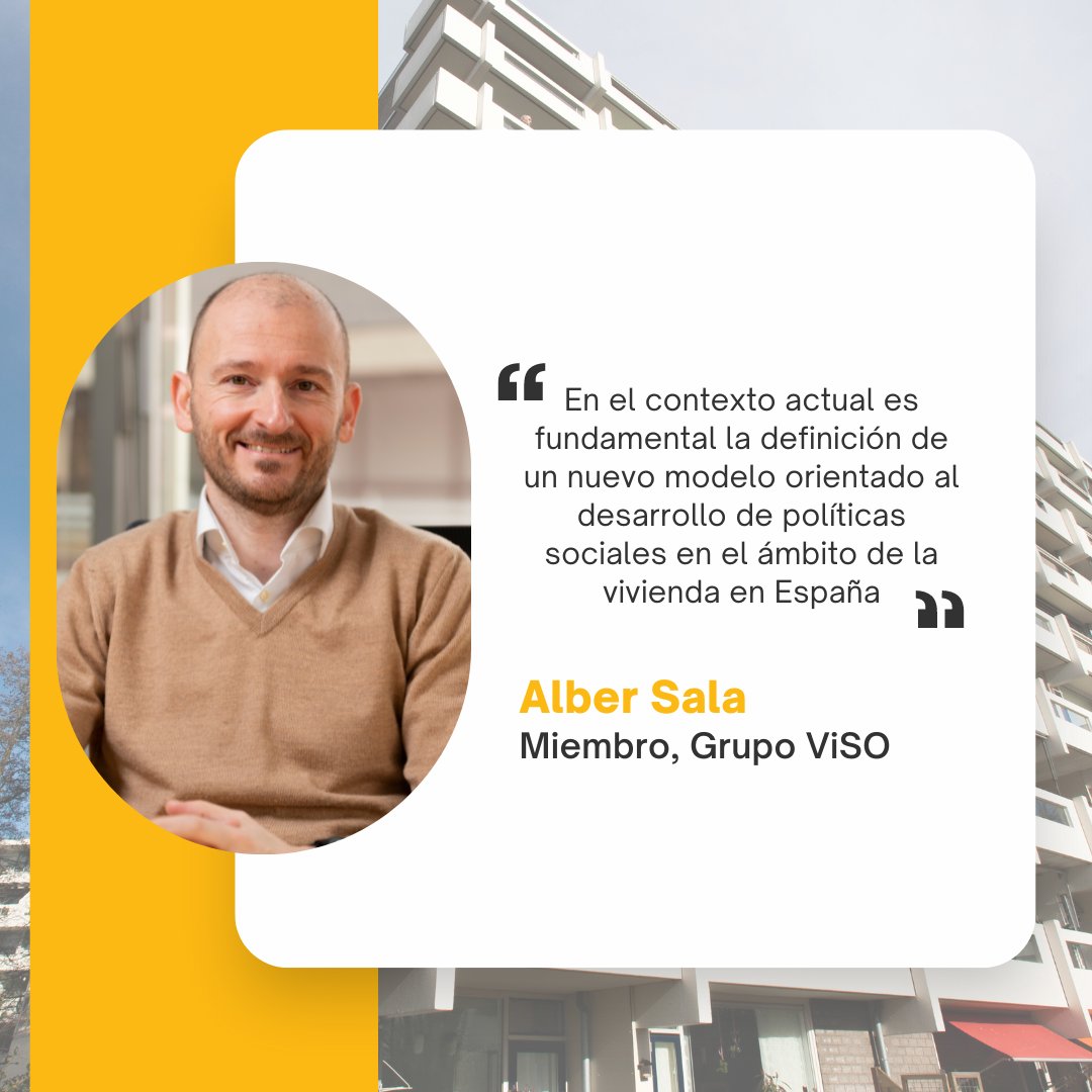 Albert sala Jofre, miembro experto de ViSO. Director de Operaciones de <a href="/IngeusES/">Ingeus ES</a>, licenciado en Economía y acumula más de 20 años de experiencia en consultoría del sector público de políticas sociales en el ámbito de la vivienda. 

visogrupo.org