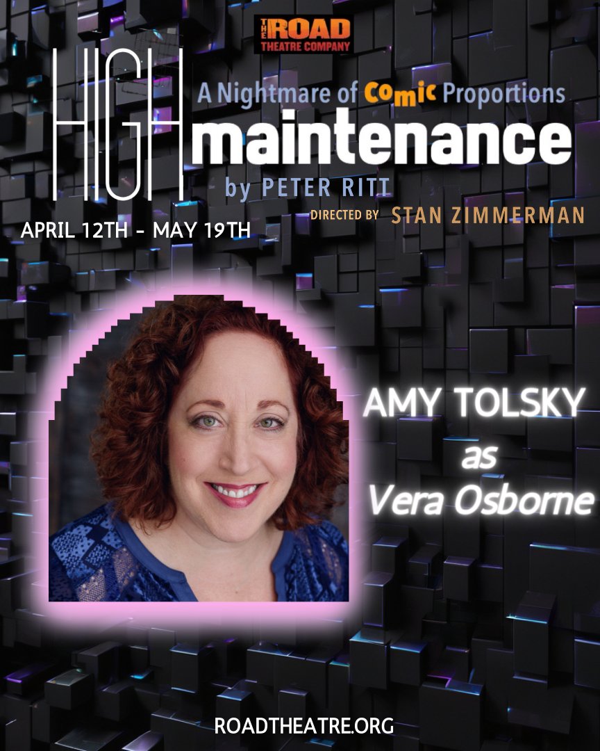 💡Spotlight Moment💡
Brightness up📱, here is Amy Tolsky as Vera Osborne!

Amy, born in Chicago, pursued acting in London for 13 years, then returned to the US, appearing in numerous TV shows and films. Excited to work with Stan again!
🎟️'s: ci.ovationtix.com/35065/producti…