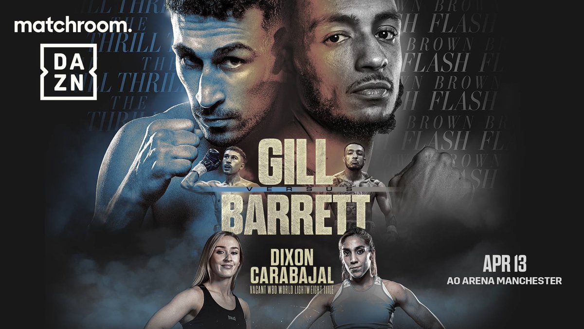 It's fight week and we have a double header!!!! 👍🥊 
#EdwardsOry #GillBarrett #STBX