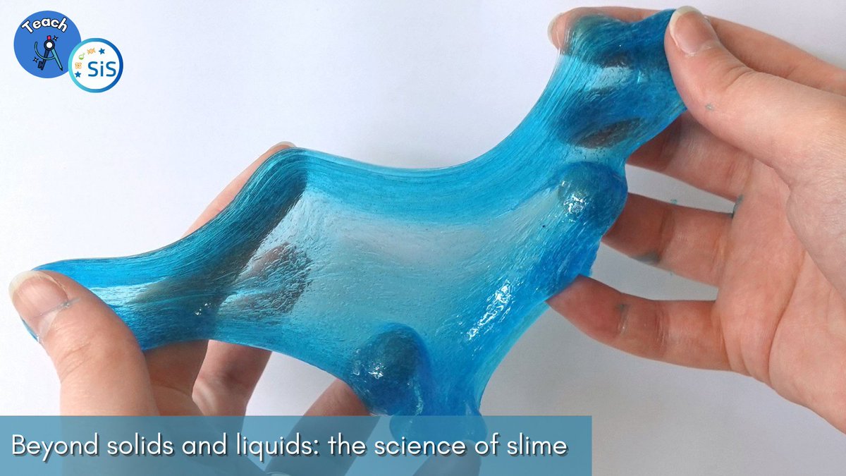 🔎 Make slime with safe ingredients and explore the property of viscoelasticity. 👉 Present a team challenge, where students need to tailor their polymer to a particular application. Discover slime at scienceinschool.org/article/2024/t… #ScienceInSchool #slime #chemistry #EIROforum #STEM