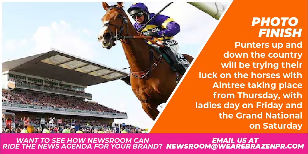 From celebrating Eid al-Fitr to winning at Aintree, there’s plenty to keep the nation talking this week 🏆 Looking to ride the news agenda for your brand? Email now 👉 newsroom@wearebrazenpr.com #WeAreBrazenPR #WeeklyRide