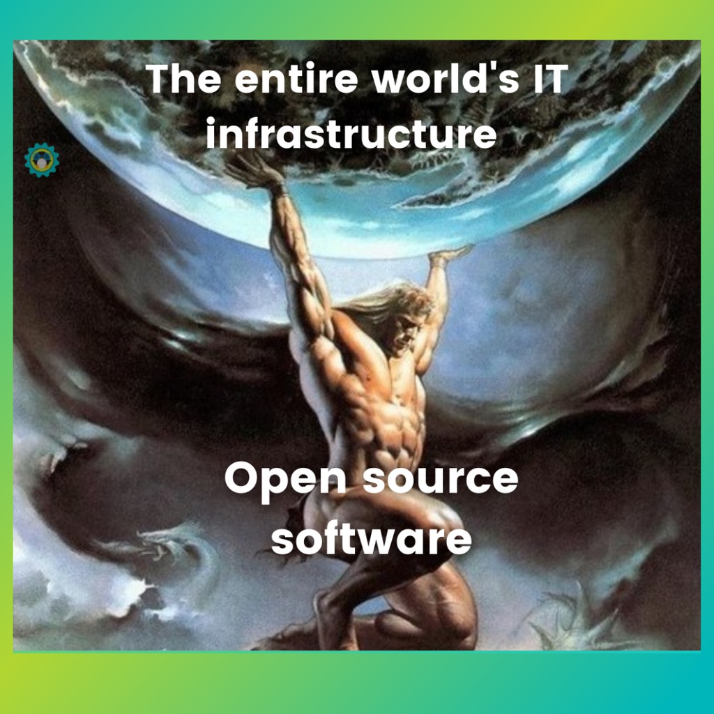 From Linux to NGINX, from Docker to Kubernetes… the (IT) world runs on open source. 🐧 😎

#opensource