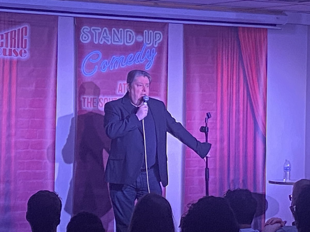 Another great night @club_southgate with awesome @iandstone @johnmanncomic John Moloney and @gary_colman Half the tickets already sold for May. Grab your now from our website 😎