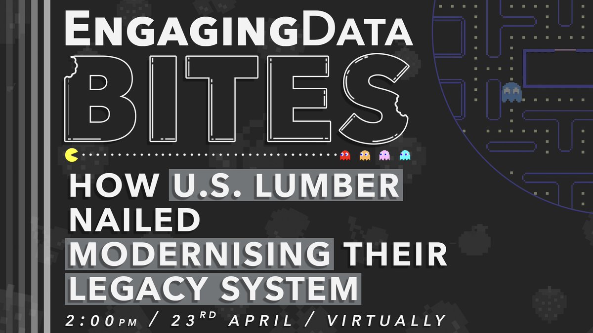 Join us for our next Engaging Data Bites session: How a US Lumber Nailed Modernising their Legacy System with WhereScape.

🗓️ Date: 23rd April
⏰ Time: 2pm – 3pm
📍 Location: Online, hosted on Microsoft Teams

Save your spot today: engagingdata.co.uk/how-u-s-lumber…