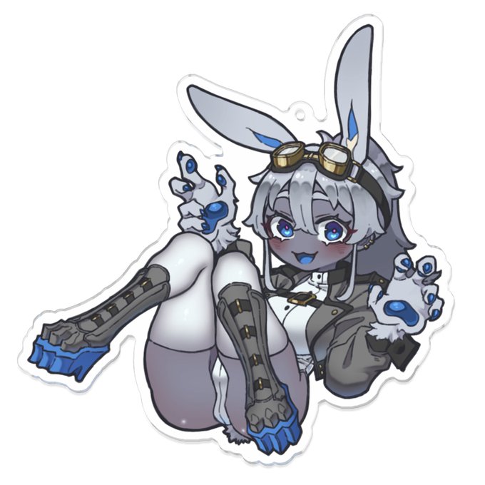 作っちゃった!
よかったらど～～～～～～ぞ!

クロエちゃんアクキー - はりずぉんちのこシリーズ | はりずぉんのおみせ https://t.co/Tpu6JFt2D2 #booth_pm 