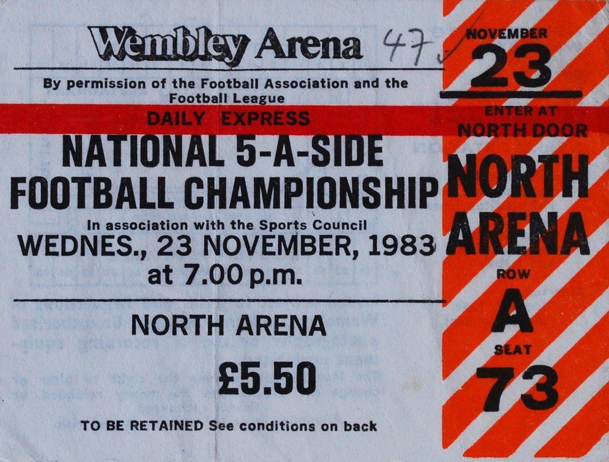 Did anyone ever go to the Wembley Arena for the Daily Express 5-a-side? I used to love watching it on Sportsnight. youtube.com/watch?v=VQJrmX… #gotnotgot #mufc #thfc