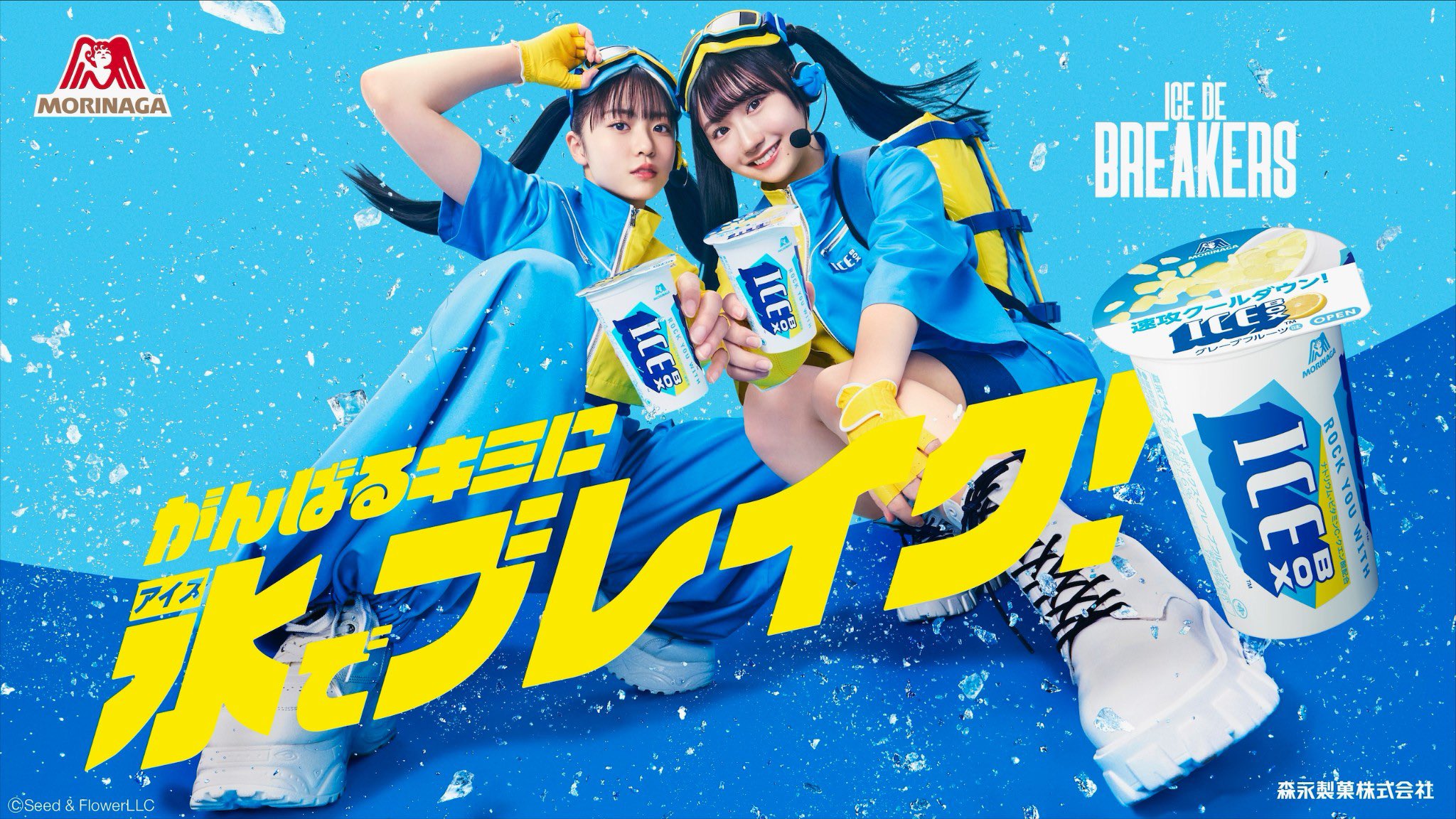 当選品 ICEBOX×日向坂46 ICE DE BREAKERS ミニポスター ICEBOX×日向坂46 ICE DE BREAKERS ミニポスター 当選品
