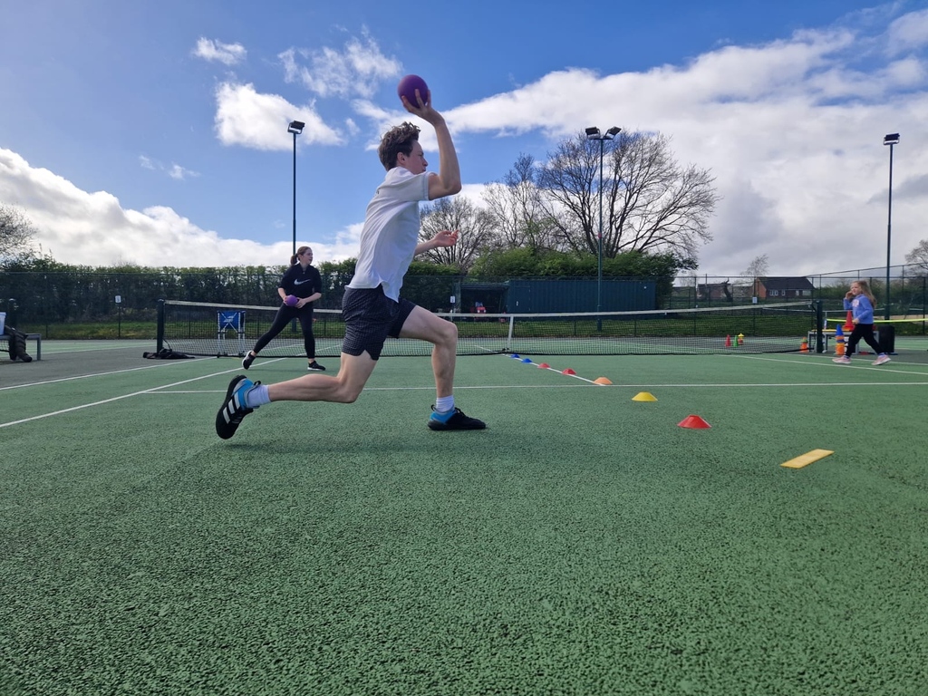 A big thing for us is for our coaches to have as much fun as the kids - I think Isaac might be taking this one too far here during camp dodgeball, or is he getting revenge??