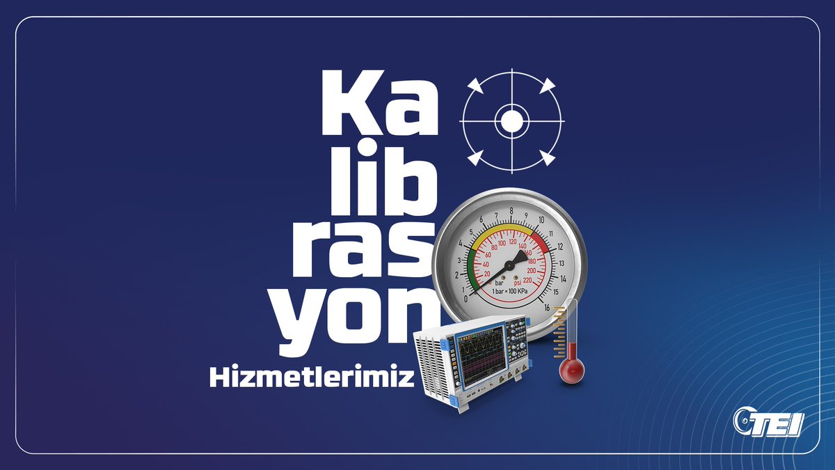 Kalibrasyon laboratuvarlarımızda; ölçüm cihazlarımızı endüstri standartlarındaki kalite ve güvenilirlikle, mümkün olan en yüksek hassasiyetle kalibre ediyoruz. Detay: tei.com.tr/kurumsal/kalib… #TEI #GücünKaynağı