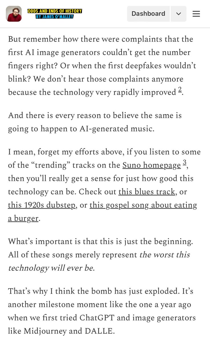 On music’s ChatGPT moment that appears to have gone largely unremarked. takes.jamesomalley.co.uk/p/music-has-ju…