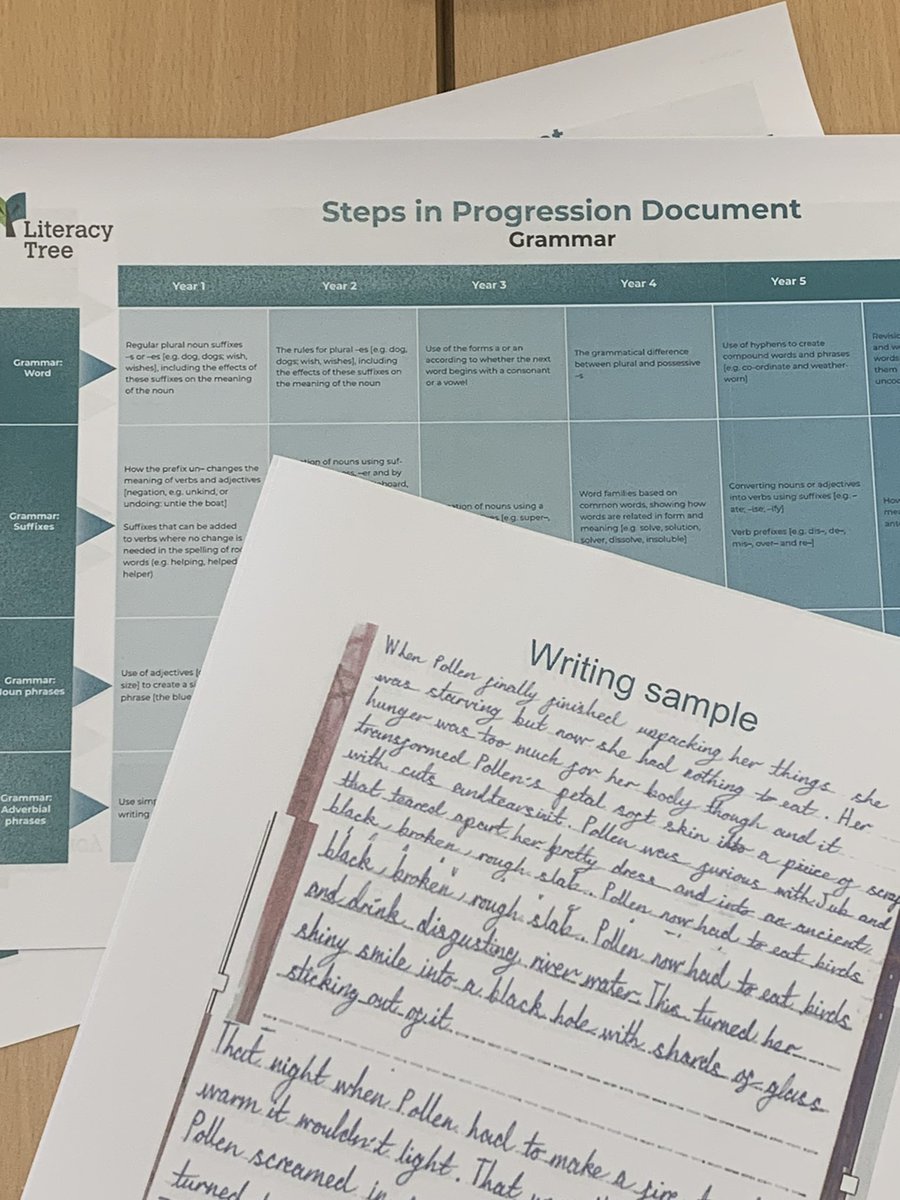 We’re ready to launch 🚀 with a twist @RichmondMethod1 today. Our early adopters have made a start and we’re looking at how a school might assess writing ✍️ @theliteracytree #TeachThroughaText