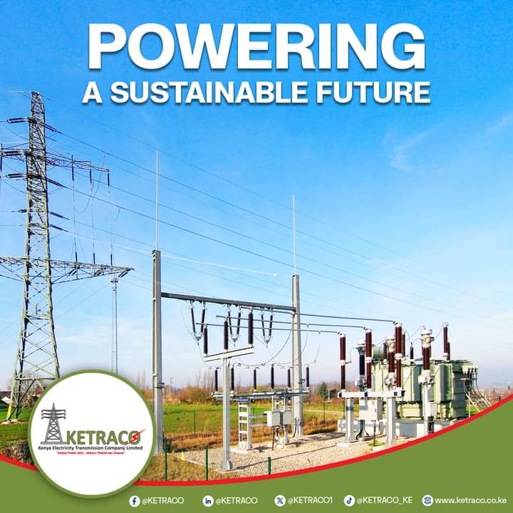 KETRACO1's tweet photo. Did you know? Renewable energy sources like wind, solar, and geothermal power are key to a sustainable future.
#KETRACO #KETRACOprojects #NationalGrid #NationalGrid #PowerInfrastructure #PowerTransmission #Transmission #RealiablePower #EnergyGameChanger https://t.co/KySyTEU2Tg