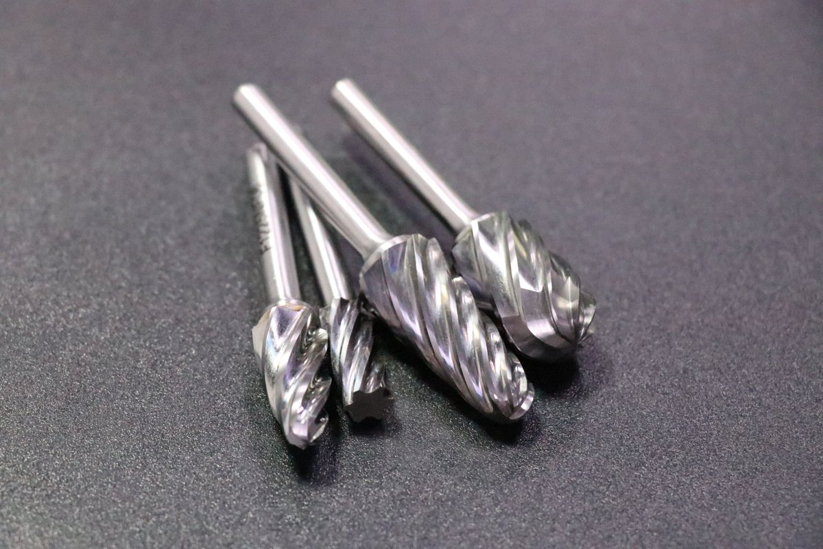 santychung's tweet photo. #CarbideBurrs #DieGrinderBits #BurrBits #RotaryBurrs #BurrCutter #Cuttingburr #EXCELLEDGE
D.c. 0.5mm to 25.4mm
Dia. of shanks: 1/8, 3, 1/4, 6, 8, 10
Single, Double, Nonferrous, Steel, INOX, Diamond Cut
#BurrSet #BurrKit #CarbideBurrSet #rotaryBurrset available #Deburing #SolidBur https://t.co/Ftzu2eyORb