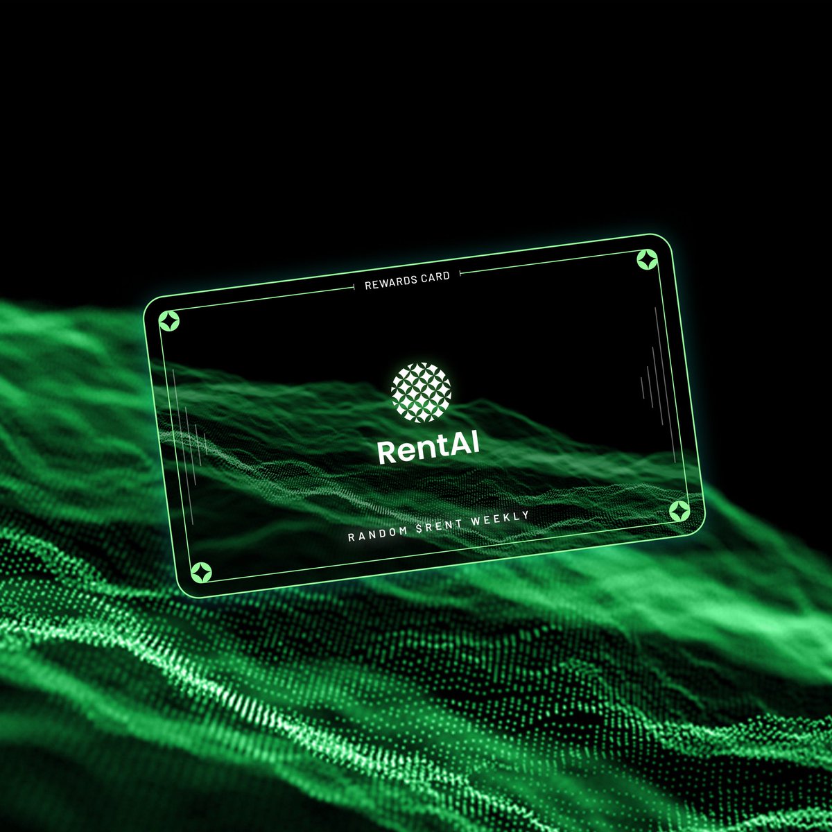 🎉 Announcing… RentAI NFTs 🎉

Now you can own even more of the $RENT ecosystem with our utility NFT collection.

Rent NFTs are a collection of 1,000 RentAI cards that give you more exposure to $RENT and help the ecosystem.

By holding a RENT NFT you are automatically entered in