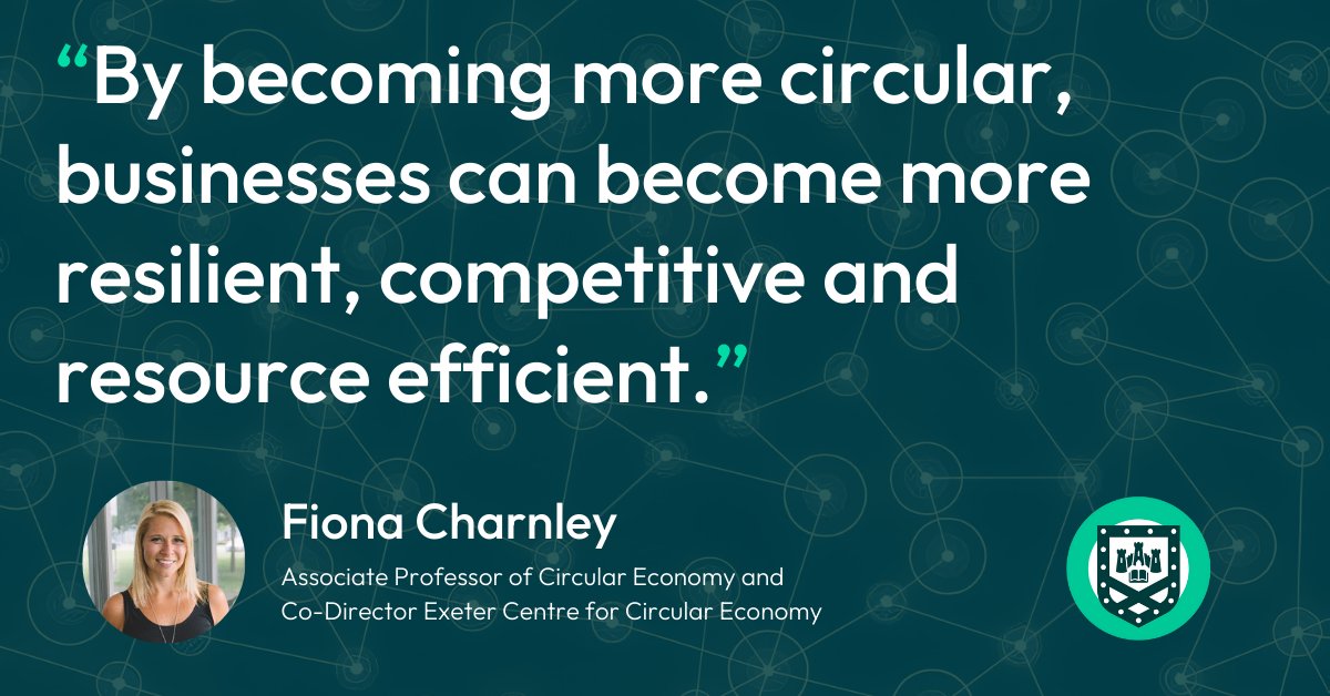 'By becoming more circular, businesses can become more resilient, competitive and resource efficient' - @Fionacharnley 💬 Our #CircularEconomy Masterclass can provide you with the best tools to kickstart your Circular journey ✅ Register here 👉 bit.ly/3JRUJaE