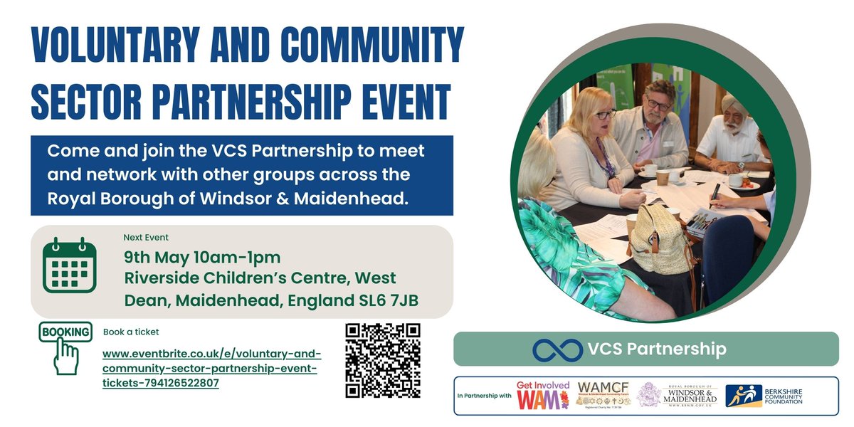 New Voluntary &amp; Community Sector Partnership announced between The One Borough Group, <a href="/WAMGetInvolved/">WAM Get Involved</a>, <a href="/RBWM/">RBWM</a>, #WAMCF and <a href="/berkshirecf/">Berkshire Community Foundation</a>. Read the full story in this month's #Maidenhead #Windsor and #Ascot alert - sloughcvs.org/weekly-news-al…