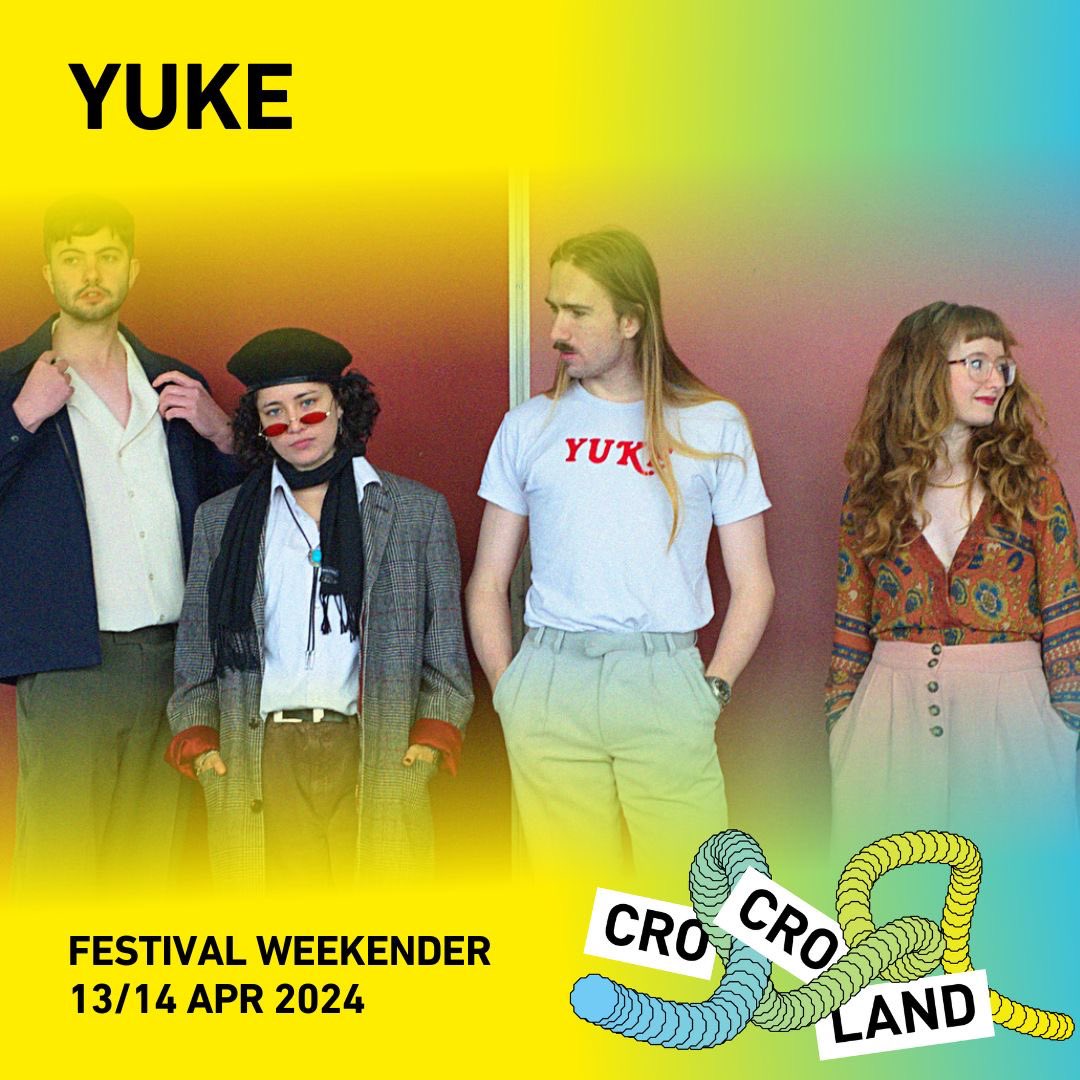 Not long until @crocroland - I (Angela) feel like I’m drowning in last minute festival admin - thankfully a playlist of artists is keeping me motivated: check out @YUKE_band @currlsband @staticlivesuk @mayalakhani_ @dogvioletband @BERRIESBANDUK Tickets: wegottickets.com/f/13319