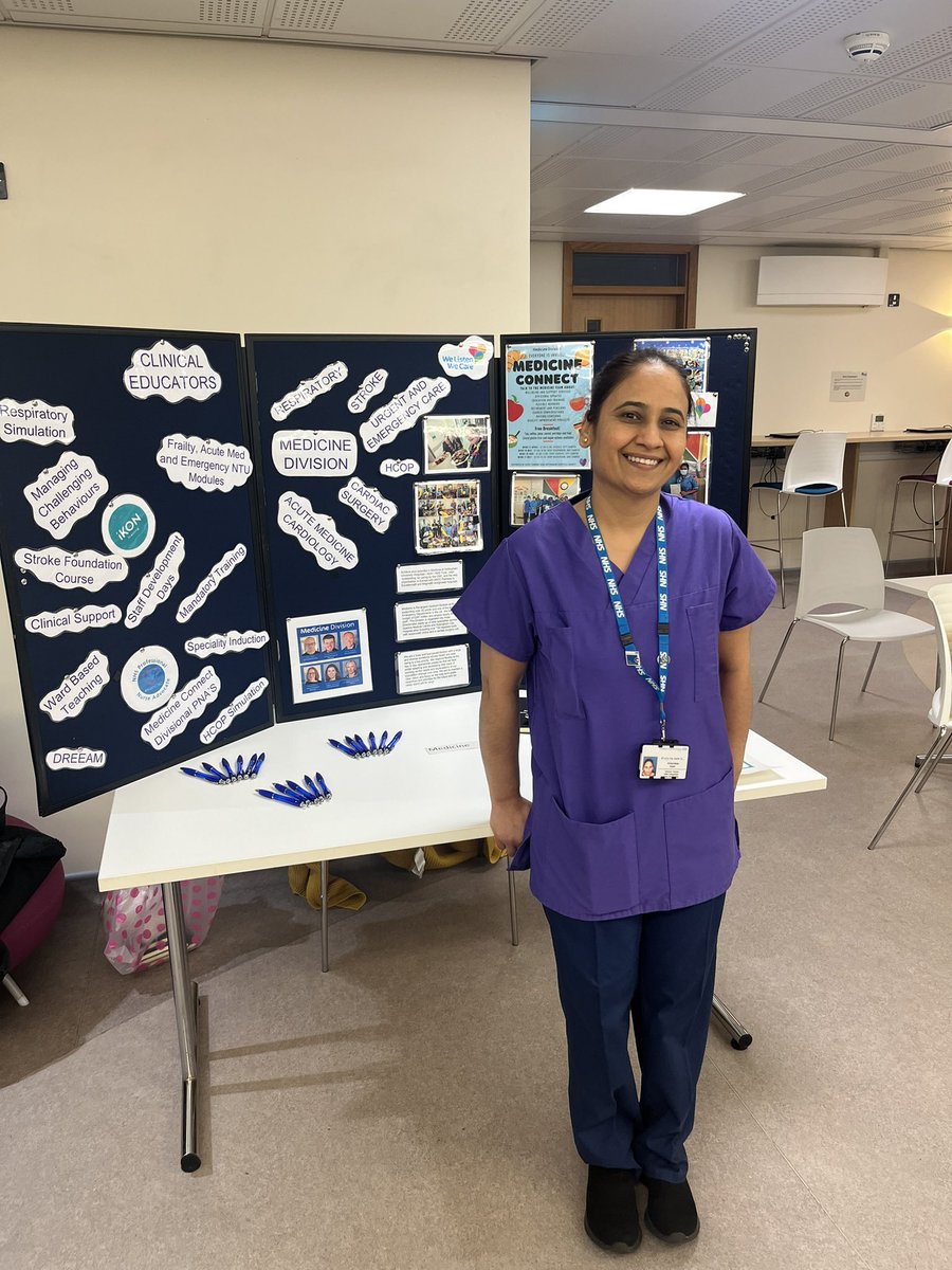 This morning Amandeep and Tash are at the Student Nurse Open day talking opportunities in medicine ☺️ @ICERandRTeam