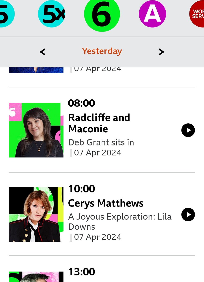 RickieWrites's tweet photo. Is it legal to ask Deb Grant to work (at least) 12 consecutive days on #SixMusic? 
Talking of radio decisions, odd that they haven't bought in a sub for Jo Whiley tonight. Such an important timeslot to be able to have live engagement. https://t.co/ljm7ERFndm