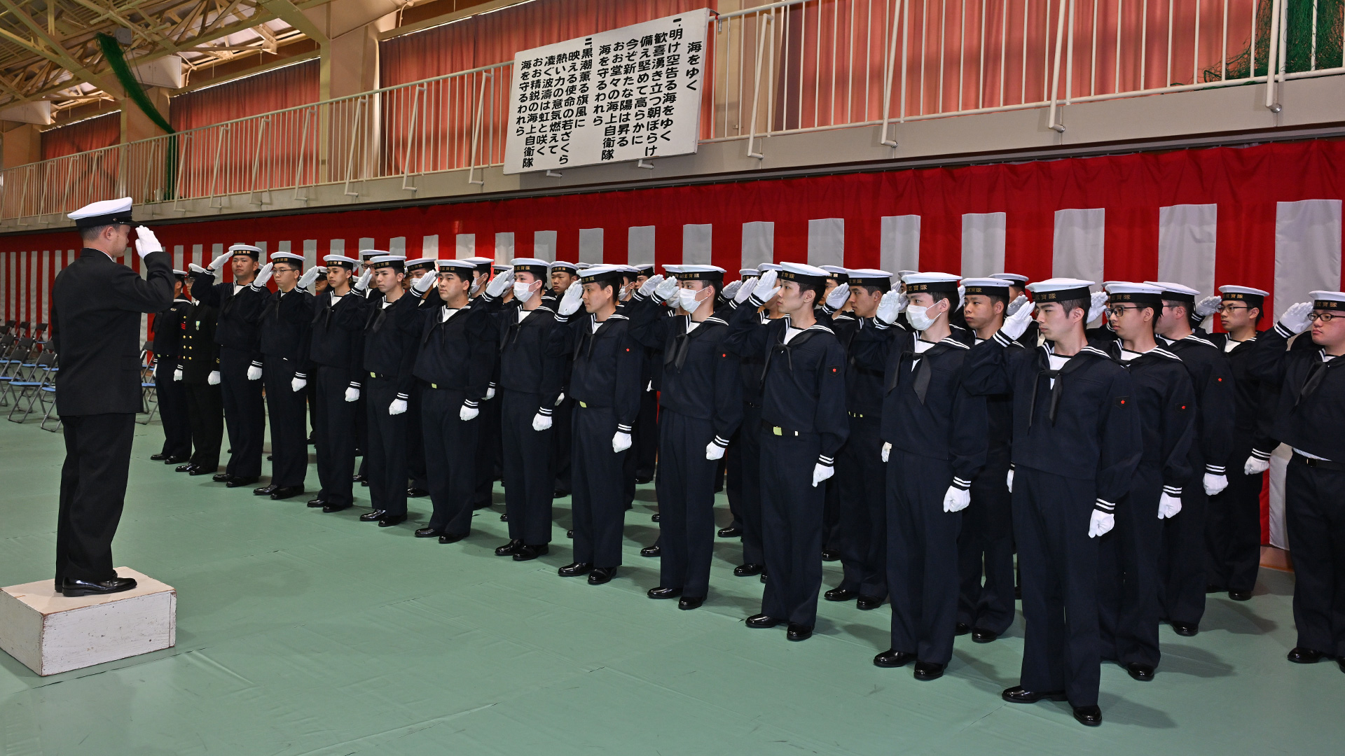 舞鶴地方総監部【公式】 в X: „⚓️#舞教日記⚓️ ～修業式～ 第