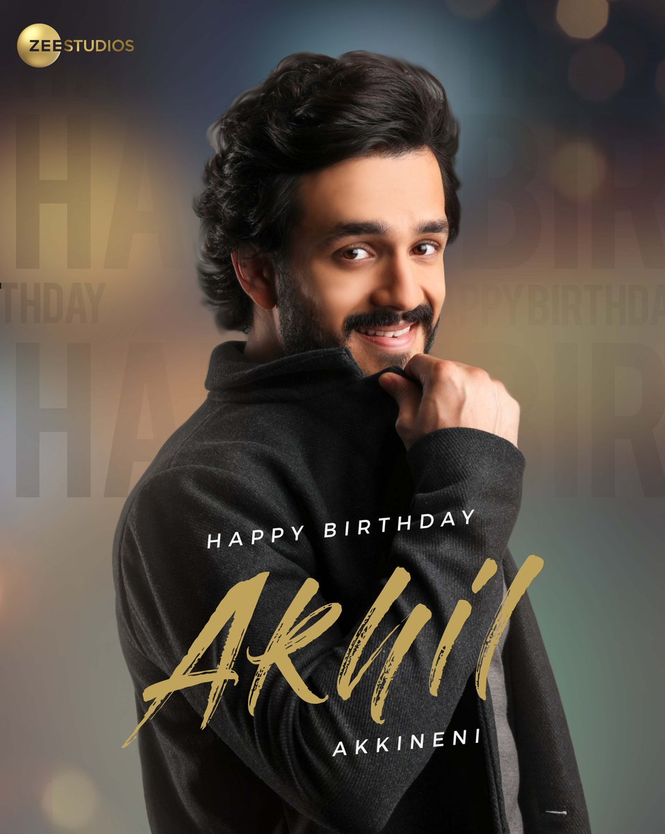 Wishing the ever-charming and dashing actor, @AkhilAkkineni8 a very happy birthday. #HappyBirthdayAkhilAkkineni #ZeeStudiosSouth