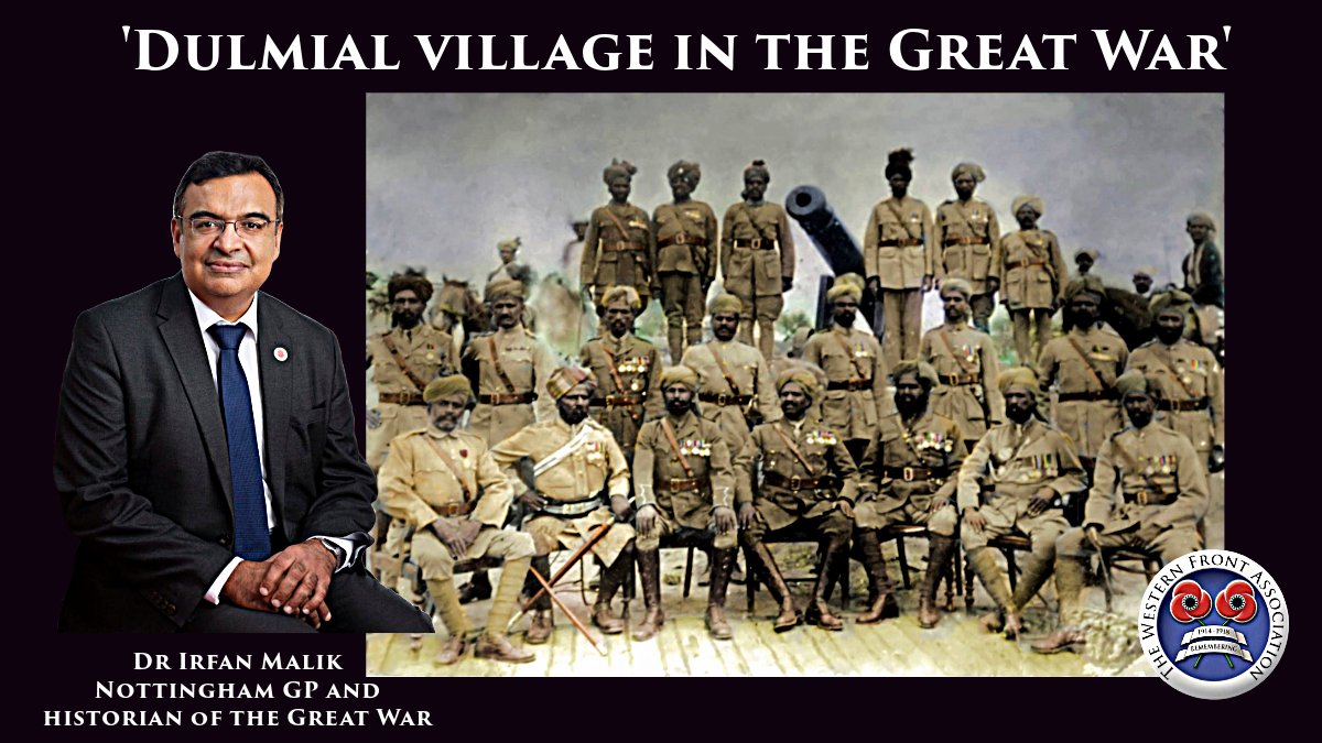 Dr Irfan Malik, a Nottingham GP and historian, will be sharing his research and stories of a group of Muslim soldiers who served in the Indian Army during #WW1 at our April 20th Spring Conference and AGM in Leeds #GreatWar #WW1History #Military bit.ly/WFAAGM2024