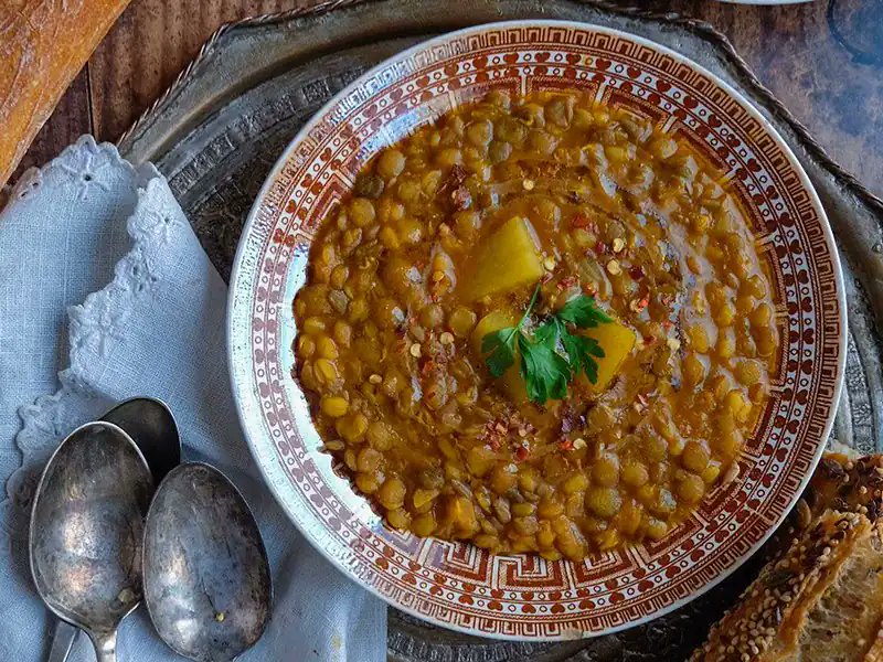 PvCookingCom's tweet image. 🍲 Craving comfort? Dive into the heart of Iranian cuisine with Adasi - a simple, hearty lentil dish that warms the soul. It's tradition in a bowl! Check out our recipe 👉 [amazespice.com/92-adasi-recip…] #Adasi #IranianFood #ComfortEating #SimpleJoys #CulinaryHeritage