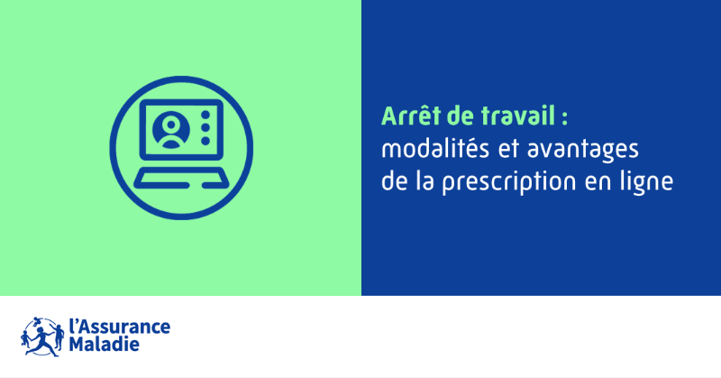 Assur_Maladie's tweet photo. Professionnels de #santé | La prescription d’un #ArrêtDeTravail peut s’effectuer directement en ligne grâce au téléservice dédié mis à disposition dans amelipro 💻

👩‍⚕️ La dématérialisation de l’avis d’arrêt de travail facilite la démarche et représente ainsi un gain de temps.