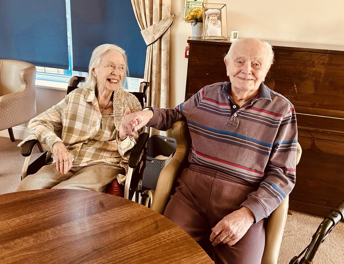 'A scheme to bring lonely people together, in an ordinary house, in an ordinary street, getting support and creating an atmosphere of companionship from neighbours and family.' 💙 – Richard Carr-Gomm The smiles on the faces of these residents at Westall House say it all.