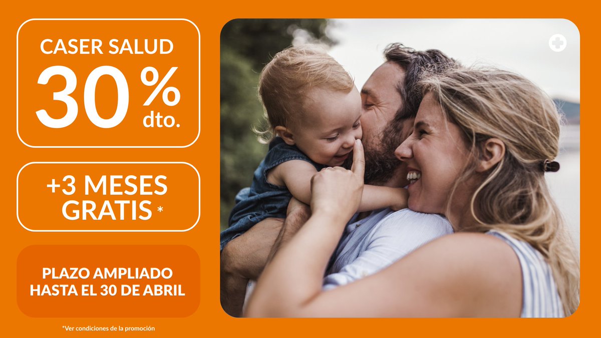 Preparados para ti y para cuidarte lo mejor posible 🫂 Extendemos nuestra promo en Seguros de Salud de Caser hasta el 30 de abril: 30% de descuento + 3 meses gratis* 🏩⁣ ¿Quieres saber más? Haz click en el link para descubrir todos los detalles 👉🔗 bit.ly/48rN7WP