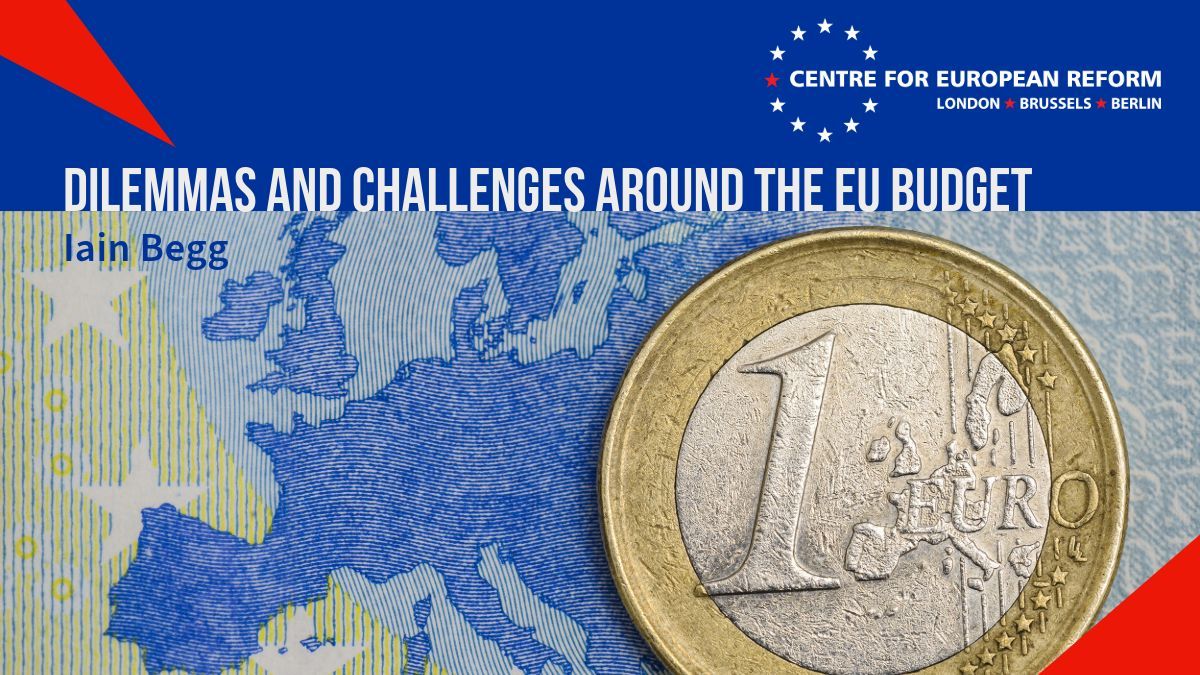 The EU budget needs extensive reform both to resolve longstanding shortcomings and in anticipation of a further enlargement of the Union. #EUbudget 

🆕 insight by @IainBeggLSE for @CER_EU.

buff.ly/3VM3bPe