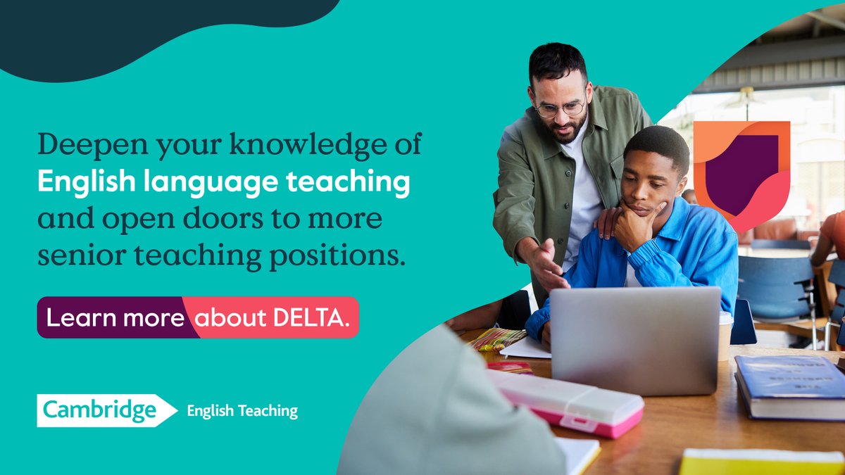 Is your dream to become a teacher trainer? 💭 #DELTA brings you a blend of theory and practice to give you the necessary skills to become a teacher trainer. Learn more: camengli.sh/3J387Ia #CambridgeEnglish #TeachEnglish