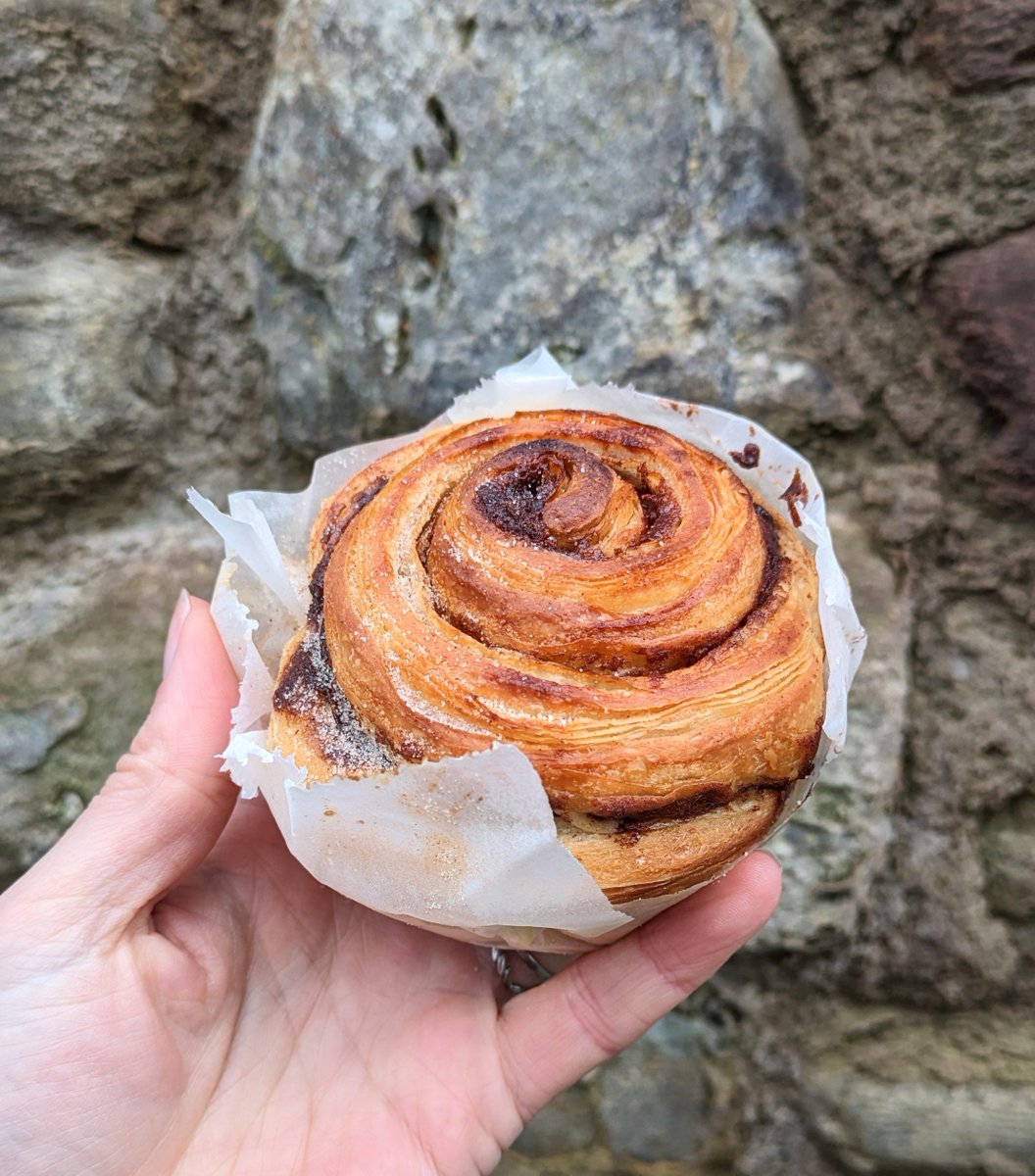 CINNAMON BUNS We are very proud of our famous cinnamon buns and they are most definitely a favourite with the locals, in fact they're so popular that they nearly always sell out so you have to be quick to get your fix! Come and get one, you won't regret it!