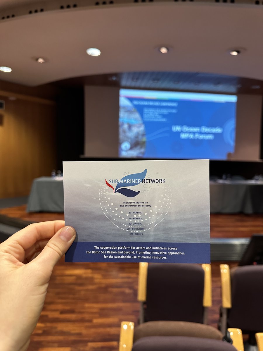 SubmNet's tweet image. 📣Our @ULTFARMS and @BLUE4ALL colleagues are currently attending the @UNOceanDecade Marine Protected Areas #MPAForum to tackle how #MSPand #OceanMultiUse solutions can positively coexist with #MarineConservation.