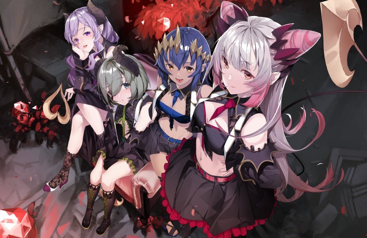 #最近フォローした人は知らない過去絵を晒す
色々描いてますね。今は色もすっきりしたかな😗