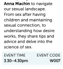 Or perhaps you'd rather get back down to the basics...How to Have Sex - 8th June - with @karengurney5 and @dr_aMachin 3/